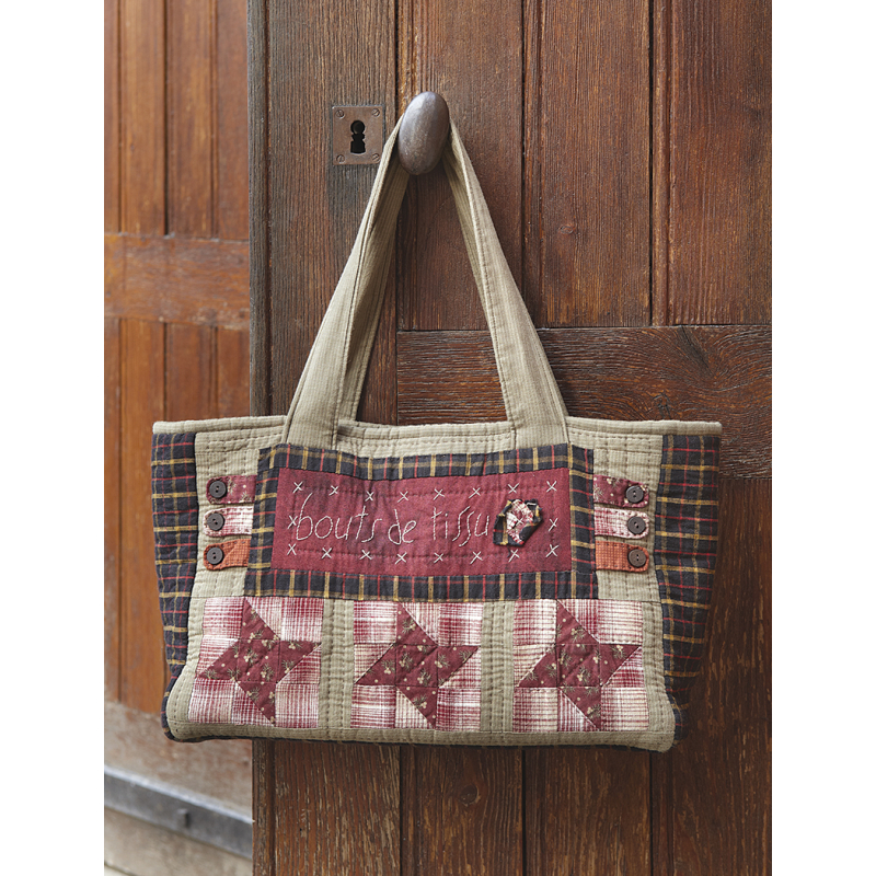 Modèle patchwork – Sac Bouts de tissu Modèle à télécharger Modèles