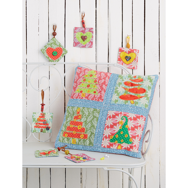 Modèle - Coussin et déco épicée de Noël Modèle à télécharger Modèles