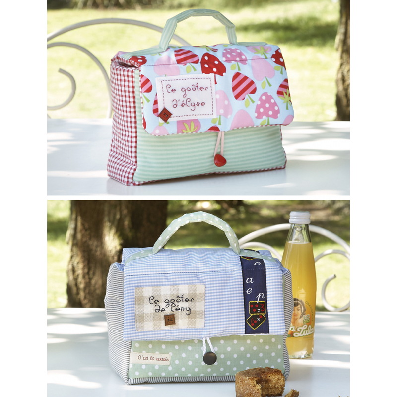 Modèles couture – Sacs à goûter enfant Modèle à télécharger Modèles