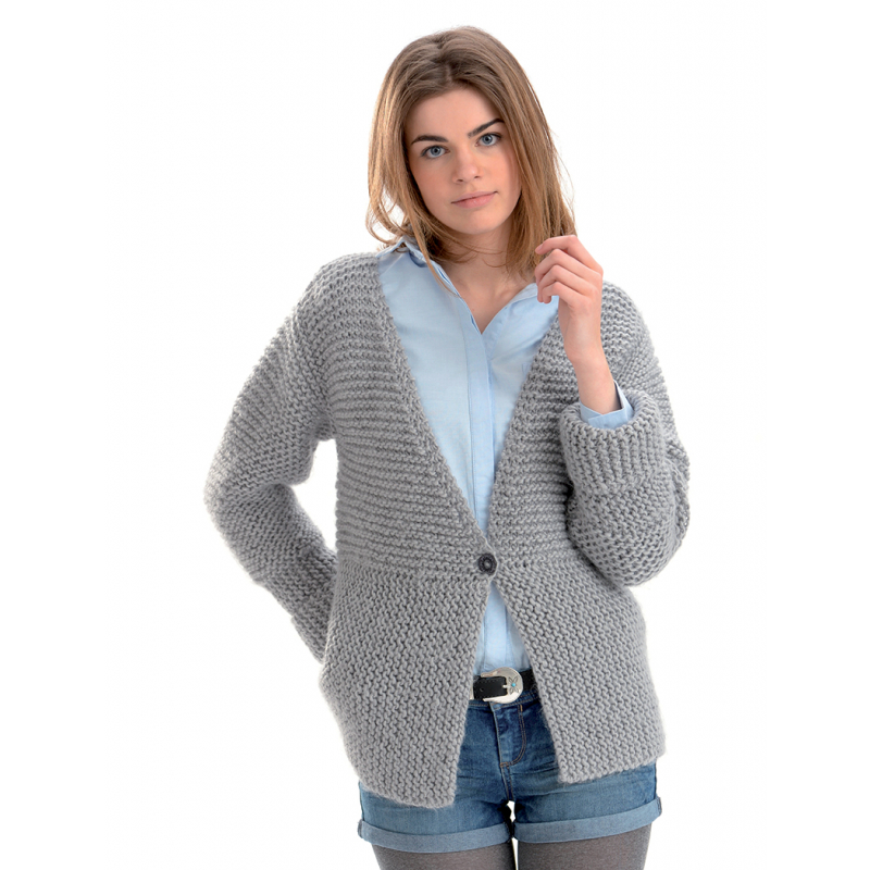 Modèle tricot – Veste Mica Modèle à télécharger Modèles