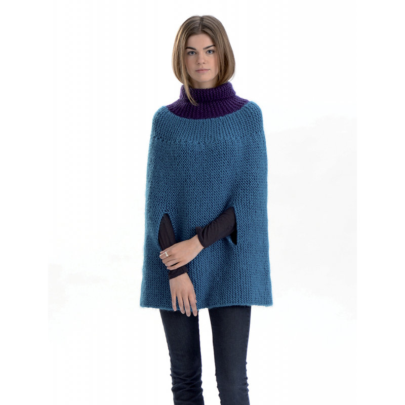 Modèle - Poncho - Lapis-Lazuli Modèle à télécharger Modèles