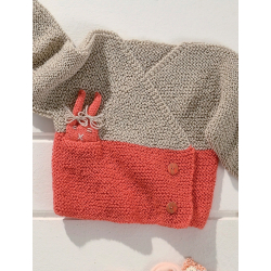 Modèles tricot bébé – Brassière et lapin Lapilli Modèle à télécharger Modèles