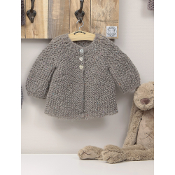Modèle tricot bébé et enfant – Cardigan Agate Modèle à télécharger Modèles
