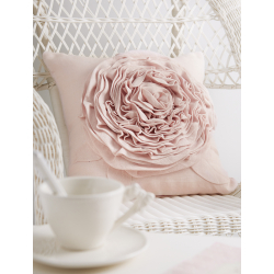 Coussin fleur Romantique  - 1