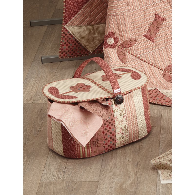 Modèle patchwork – Panier Inspiration créative Modèle à télécharger Modèles