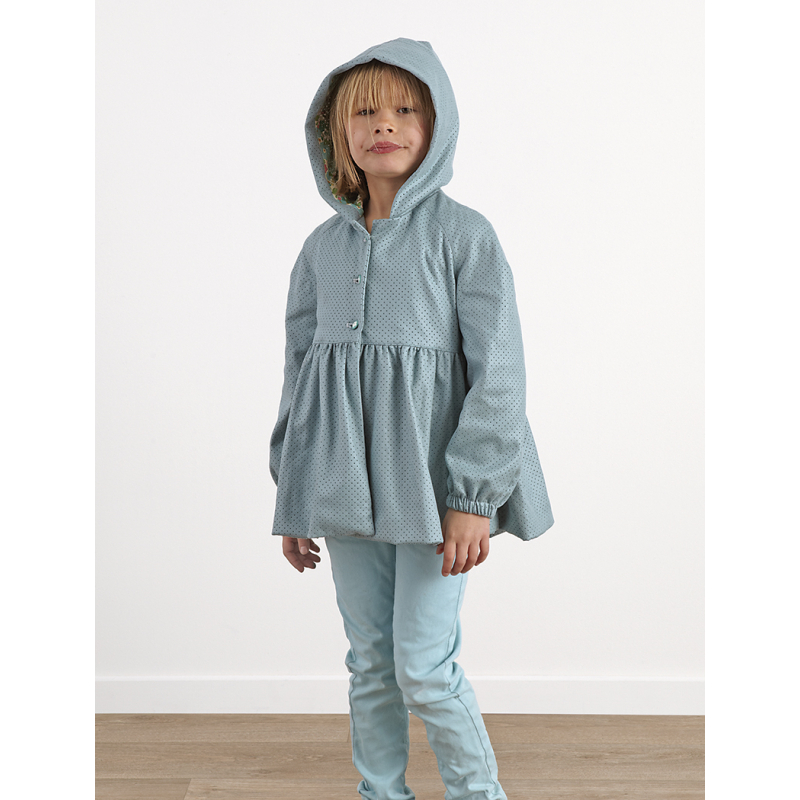 Modèle - Instant douceur - Manteau à capuche Modèle à télécharger Modèles
