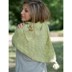 Modèle tricot – Châle Pistache Modèle à télécharger Modèles