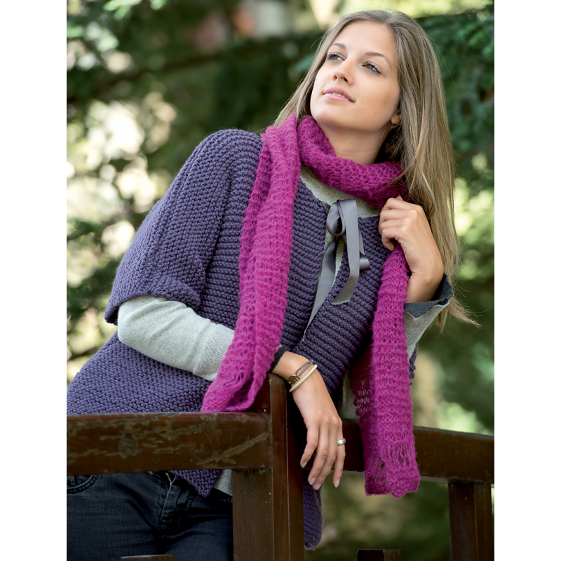 Modèle - Bengale - Veste et écharpe Modèle à télécharger Modèles