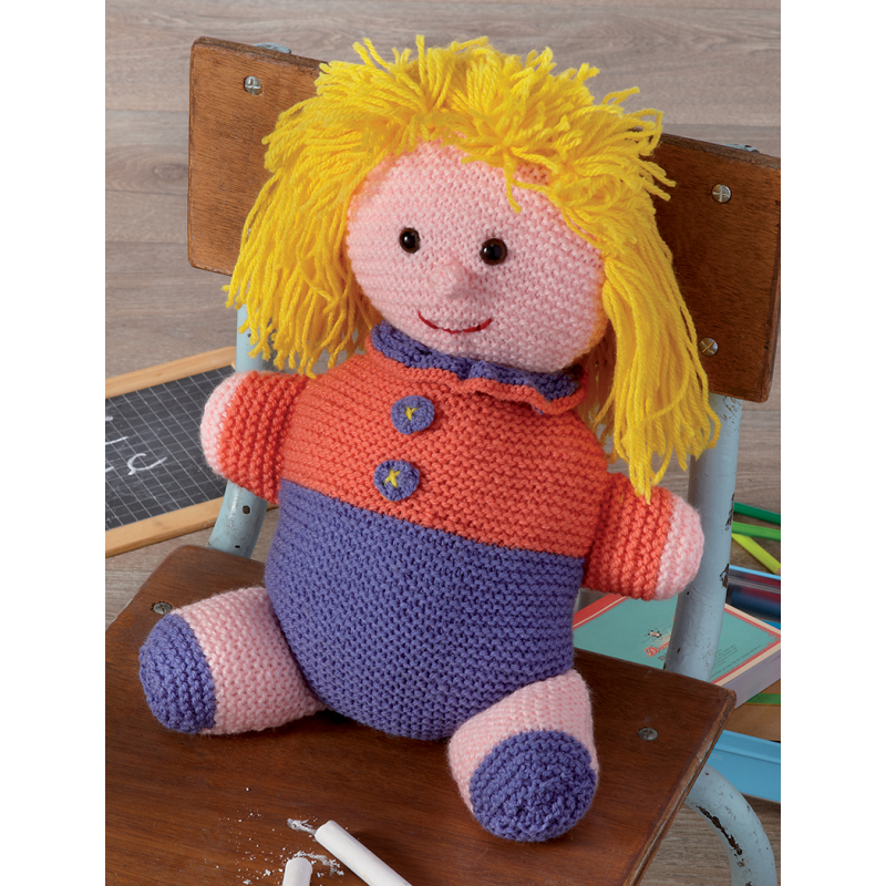 Modèle - Sage comme une image - Poupée au tricot Modèle à télécharger Modèles