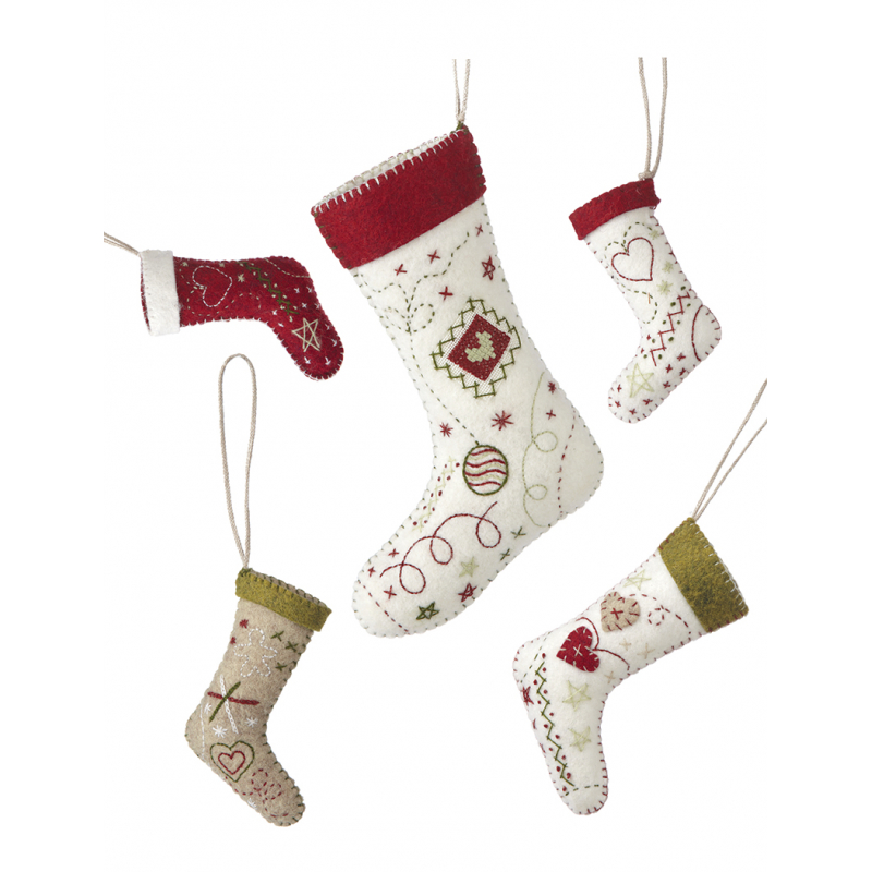 Modèle - Les chaussettes à suspendre Modèle à télécharger Modèles