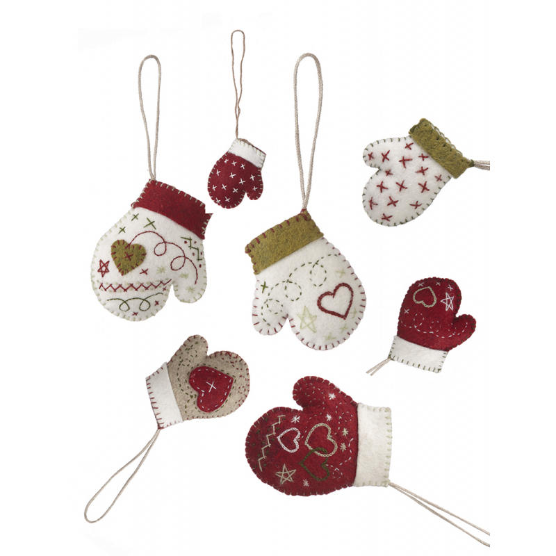 Modèle - Les moufles à suspendre Modèle à télécharger Modèles