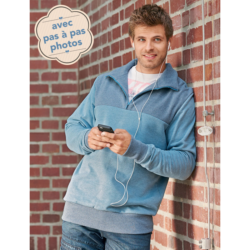 Modèle - Sweat à col zippé Modèles