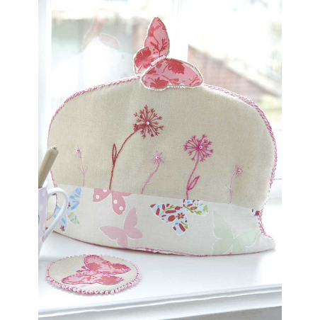 Joli boudoir - Cache-théière et dessous de tasse  - 1