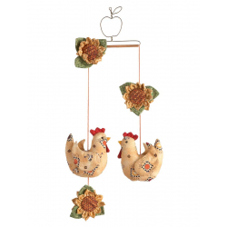 Modèle - Les poules et les tournesols Modèle à télécharger Modèles