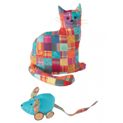 Modèle - Le chat et la souris à roulettes Modèles