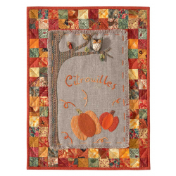 Modèle - Mini-quilt d'automne Modèle à télécharger Modèles