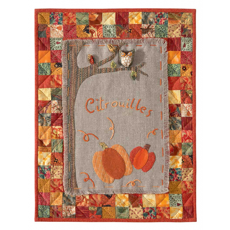 Modèle - Mini-quilt d'automne Modèle à télécharger Modèles