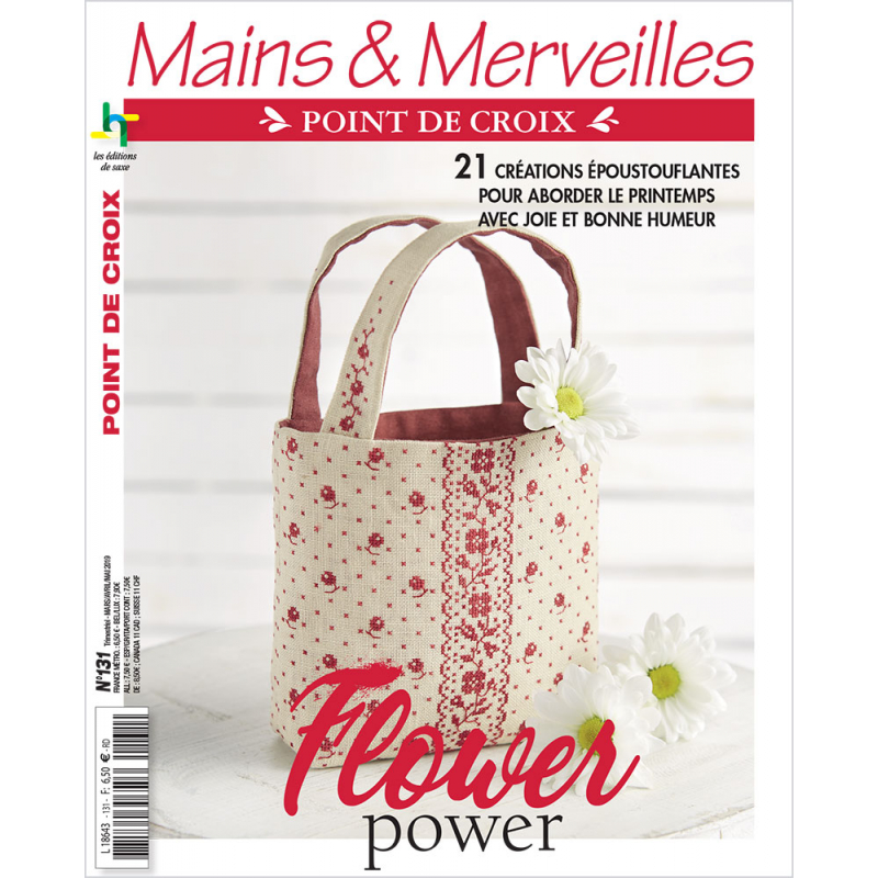 Flower power ! Broderie