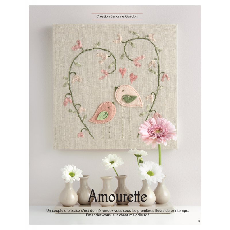 Flower power ! Broderie