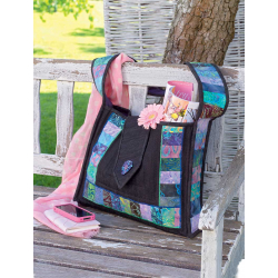 Modèle - Jean et batik - Sac à bandoulière Modèle à télécharger Modèles