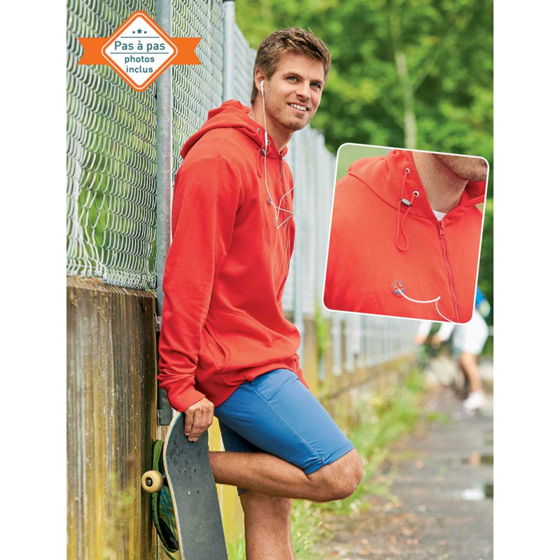 Modèle - Sweat à capuche Modèle à télécharger Modèles