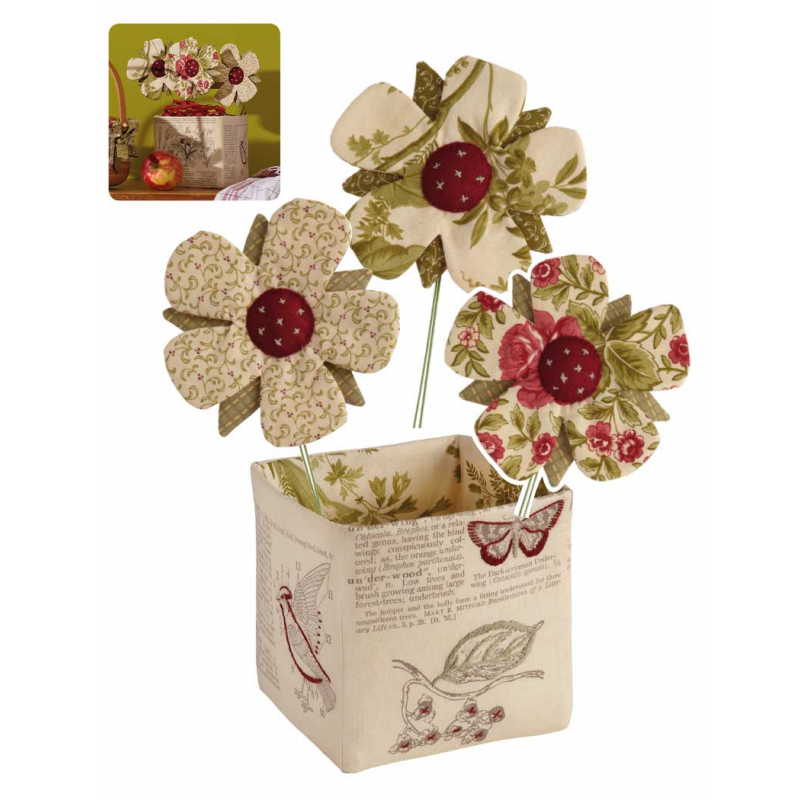 Modèle - Cache-pot &fleurs Modèle à télécharger Modèles