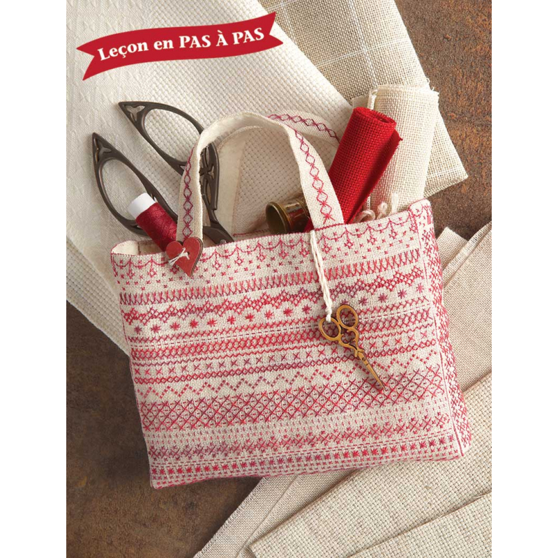 Modèle broderie – Mon mini sac de brodeuse Modèle à télécharger Modèles