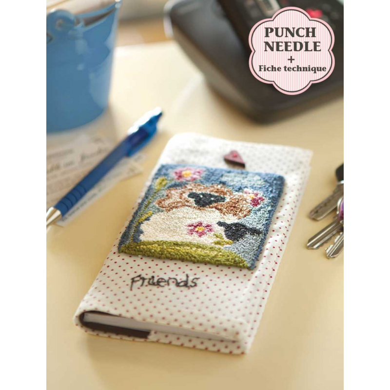 Modèle punch needle – Doux comme un agneau Modèle à télécharger Modèles