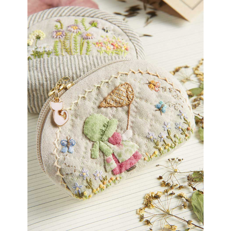 Modèle broderie – Trousse Sunbonnet Modèle à télécharger Modèles