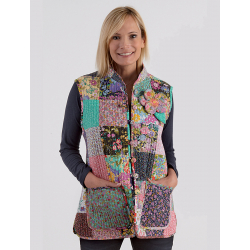 Gilet réversible flânerie printanière Modèles