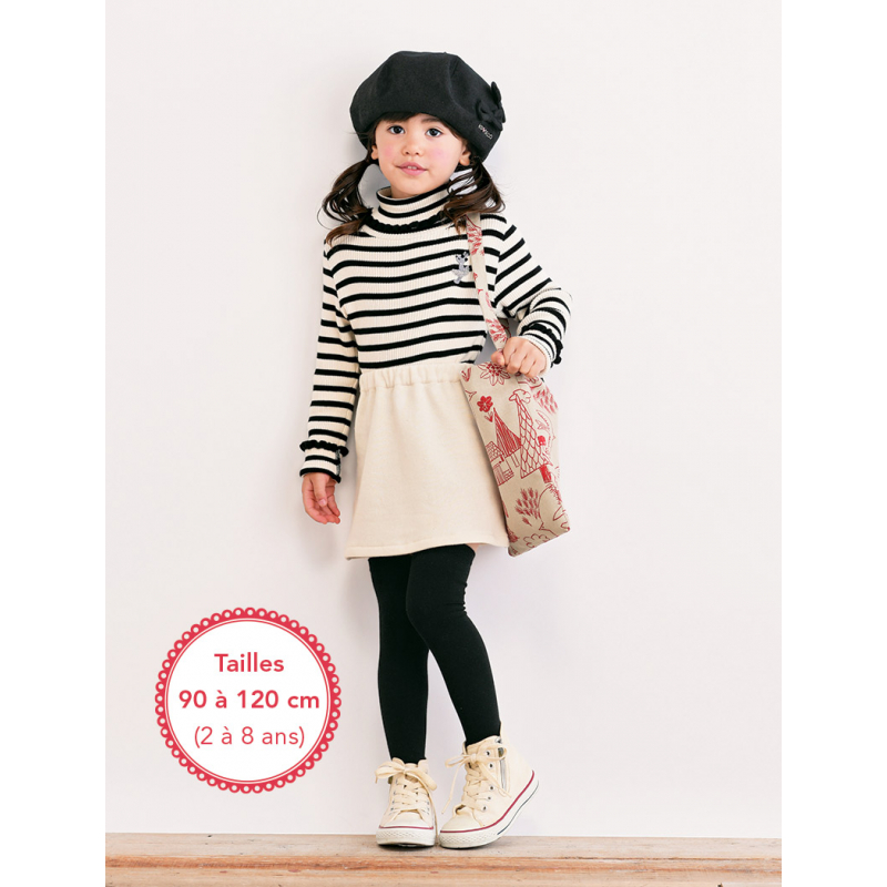 Modèle - Jupe tube pour fillette Modèle à télécharger Modèles