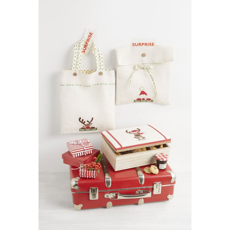 Un hiver enchanté Broderie