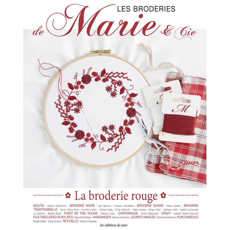 La broderie rouge  - 1