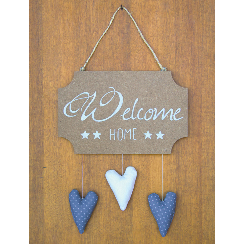 Plaque de porte « Welcome Home » Modèles