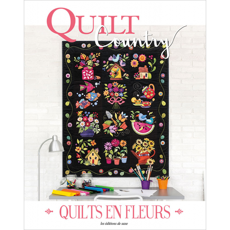 Quilt Country n° 65 : Quilts en fleurs  - 1