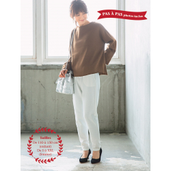 Modèle - Pantalon fuselé (versions femme & enfant) Modèle à télécharger Modèles