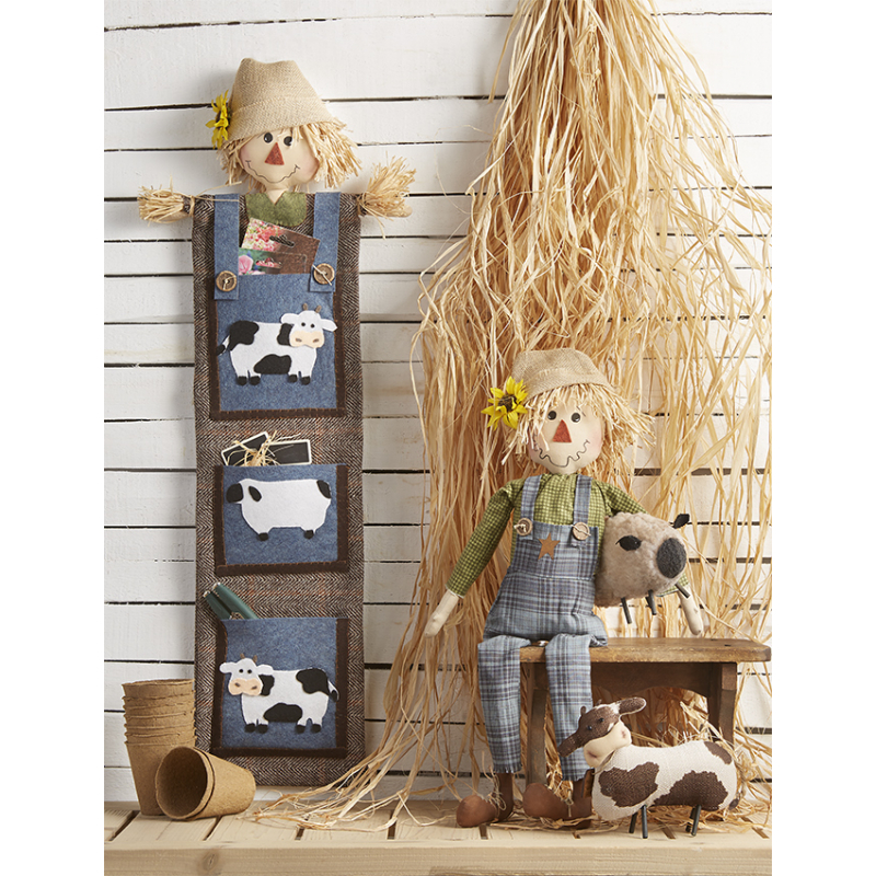 Modèle - Un petit tour à la ferme - Vide-poches & animaux Modèle à télécharger Modèles