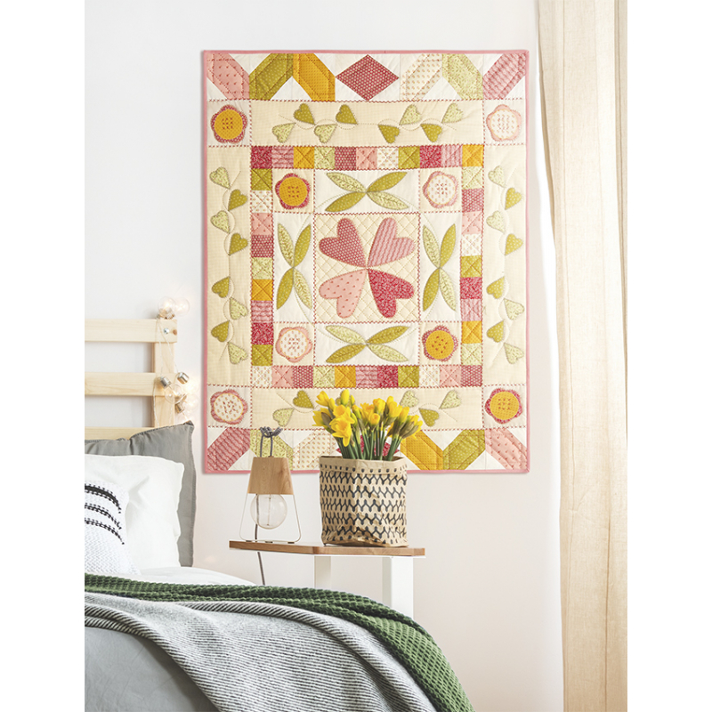 Modèle patchwork – Panneau Jardin à la française Modèle à télécharger Modèles