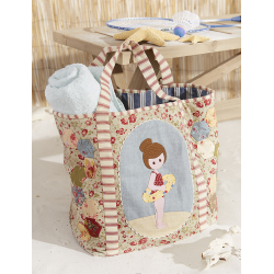 Modèle patchwork – Sac de plage Direction plage ! Modèle à télécharger Modèles