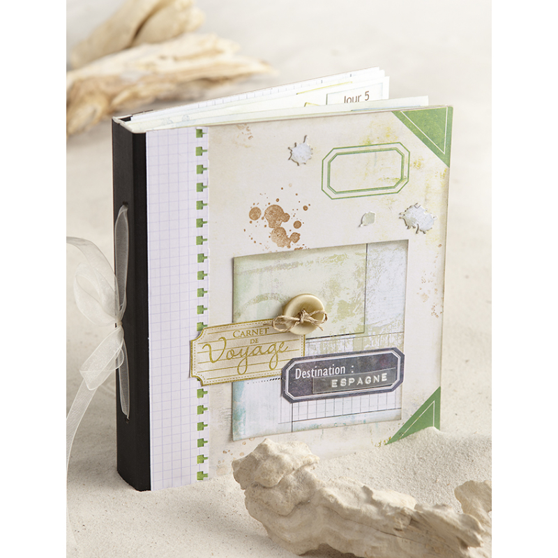Modèle scrapbooking – Road-book de voyage Modèle à télécharger Modèles