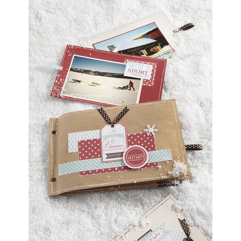 Modèle scrapbooking – Album Paper Bags Modèle à télécharger Modèles