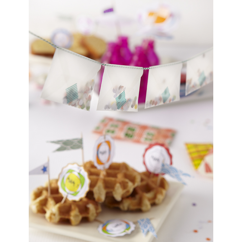 La guirlande de confettis Modèles