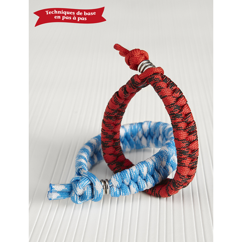 Bracelet bleu à pois blancs Modèles