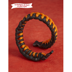 Bracelet noir et orange Modèles