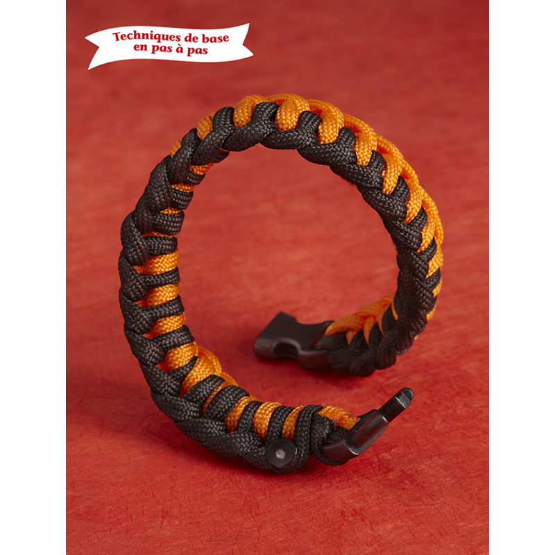 Bracelet noir et orange Modèles