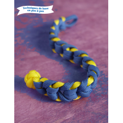 Bracelet bleu et jaune  - 1