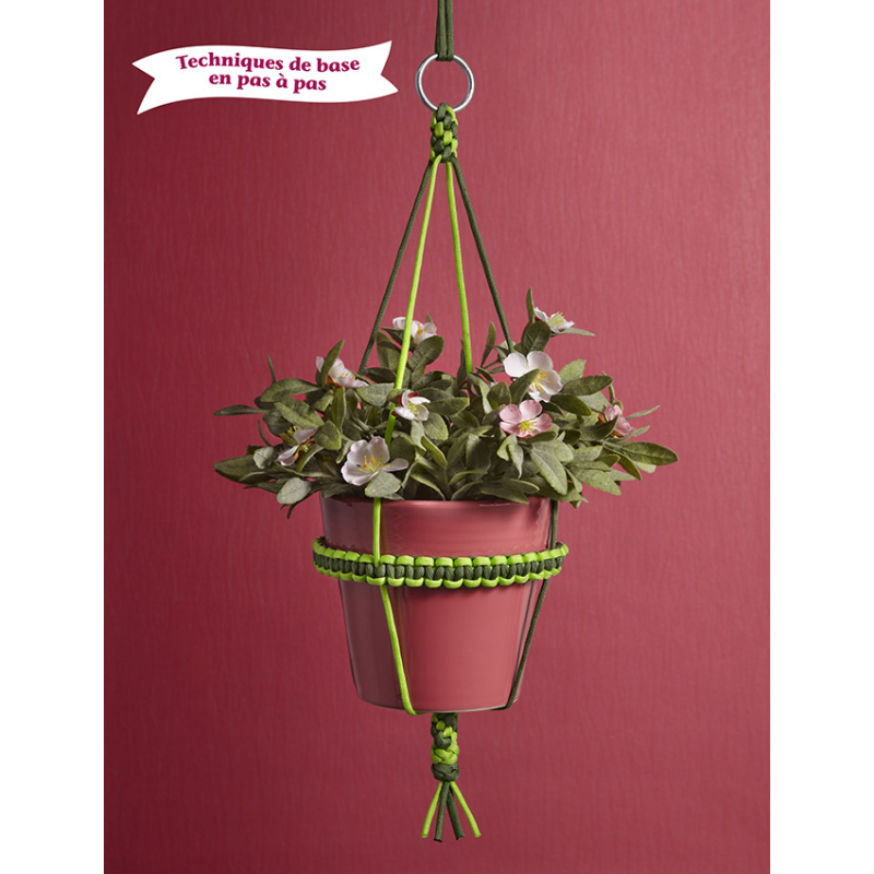Modèle - Suspension pour pot de fleur Modèle à télécharger Modèles