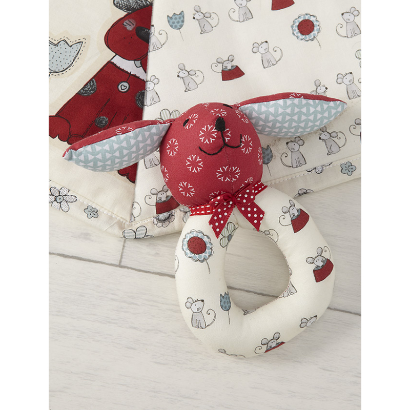 Modèle couture bébé – Hochet lapin Modèle à télécharger Modèles