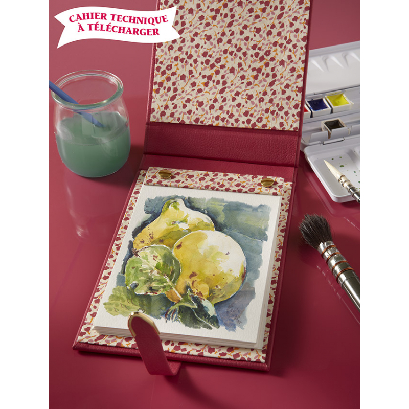 Modèle - Carnet à aquarelle Modèle à télécharger Modèles
