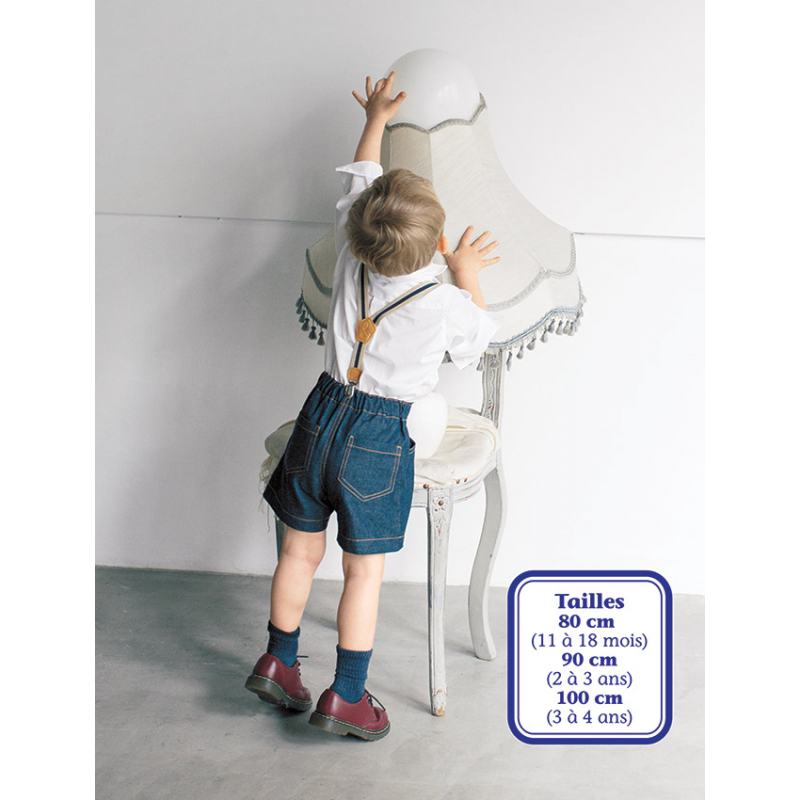 Modèle - Un short en jean Modèle à télécharger Modèles